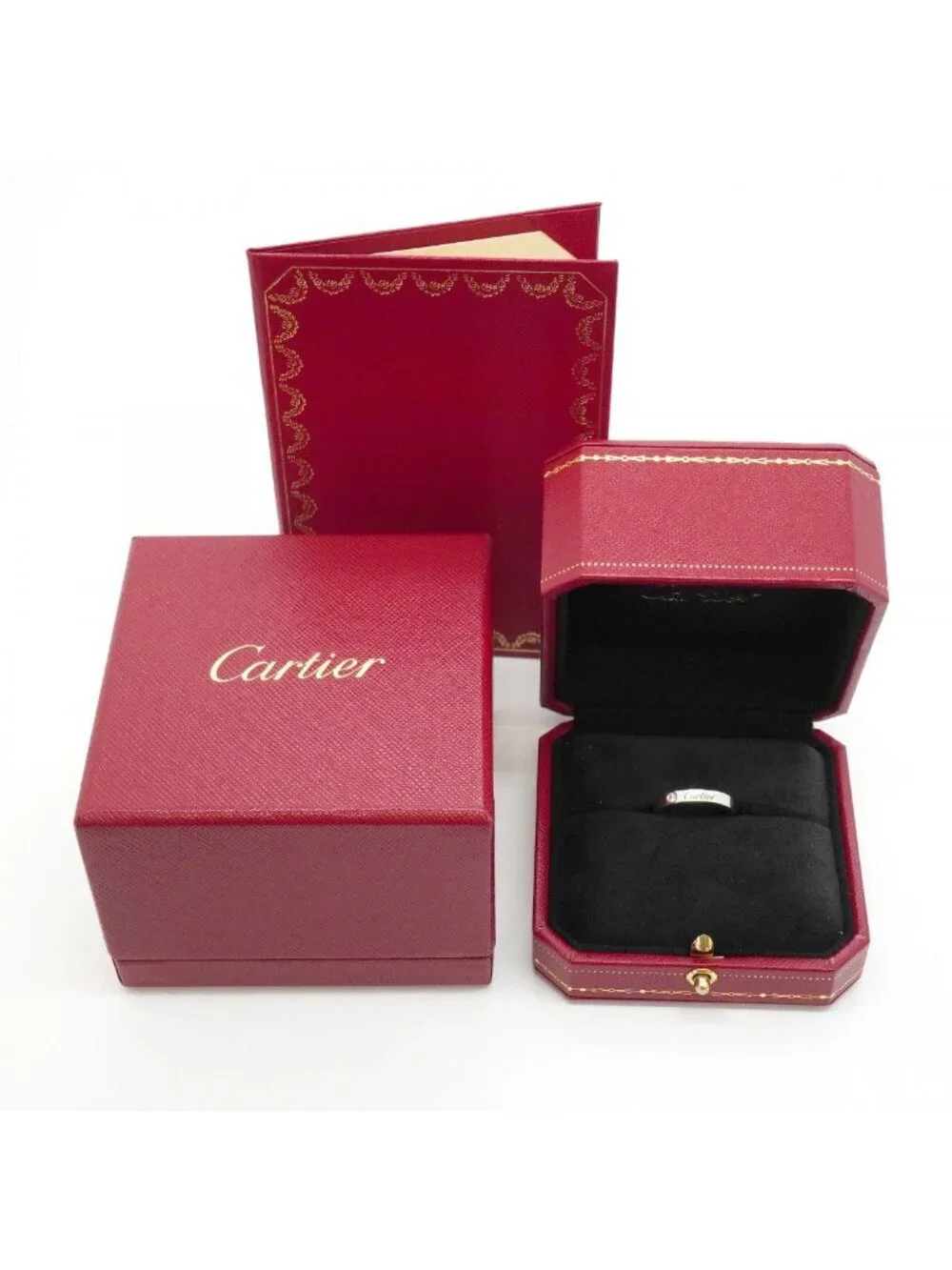 Cartier Ring C de Cartier Platinum Diamond